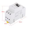 Programmable 7 Day, 24 hrs Timer 24V 16A Relay Switch, DIN Mount 1 Channel