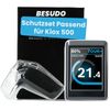 Besudo Protective Case Set for Bosch Kiox 500 & LED Remote Control Unit - Transparent, Waterproof, TPU Material