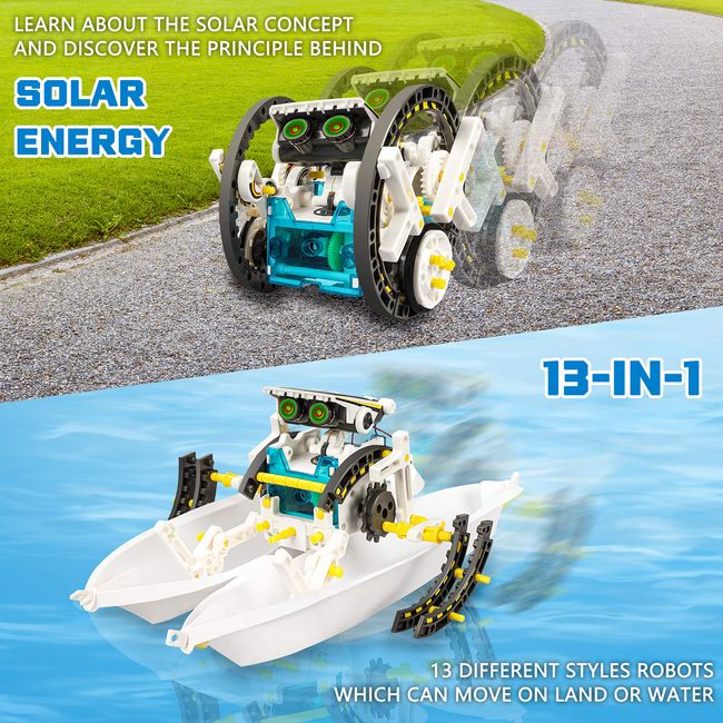 Stem Robotics Kit for Kids USA  Solar Robot Kits – MyAutomationGuru