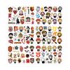 6 sheet Temporary Tattoos for Kids, Birthday Party Supplies Anime Cartoon Fake Tattoos stickers Party Favors for Kids boy Girls Birthday Decorations Party Game Rewards Stickers … …