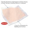 Tranquility Heavy-Duty Disposable Underpads, Durable Tear Resistant Backsheet for Furniture, Bed and Wheelchair Incontinence Protection, Maximum Absorbency, Latex-Free, 30" x 36", 10ct Bag