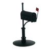 Dollhouse Miniature Mailbox, Black