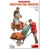Miniart 1:35 - Construction Workers w/Accessories