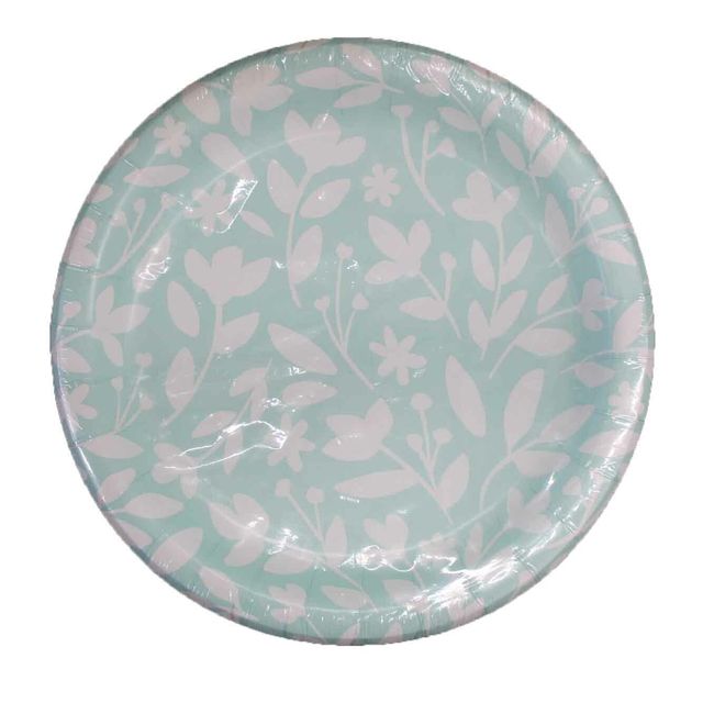 Spritz Spring Floral Paper Dinner Plates 8.5 Inch 20 Count