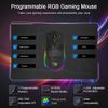 Gaming Mouse 7 Button USB Wired LED 7200 DPI Laptop PC 10 RGB MODE