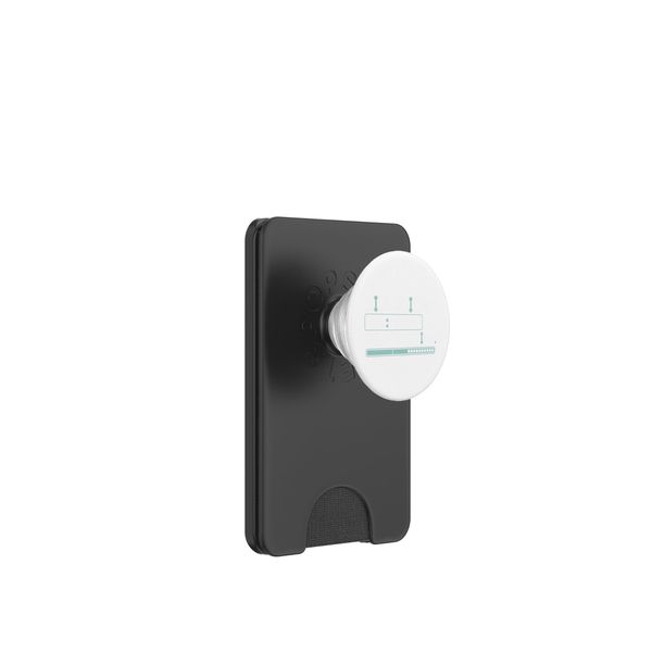 Longevity Science Biohacking Life Extension Anti-Ageing PopSockets PopWallet for MagSafe