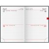 rido/idé Pocket Calendar Model Industry II 2025 | A7, Plastic, Black