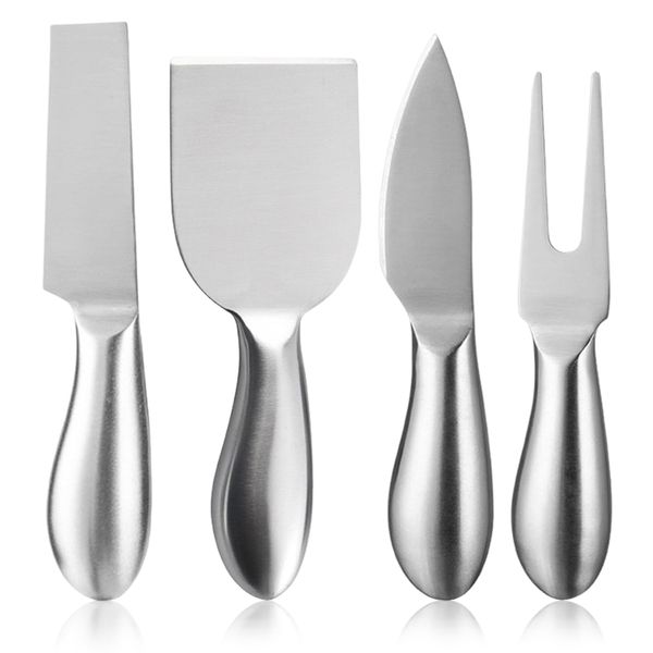 4 Piece Cheese Knife, Stainless Steel Kitchenware, Baking Tools, Kitchen Tools, Multi-Tool, Cheese Cutting Tool