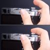 VKO Metal Soft Shutter Release Button,Delicate Camera Shutter Button Knurled Shape Silver(2-Pack)