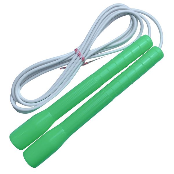 JFROPE speed skipping rope 19.7cm basic type, black+white, horizontal type