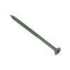 Decking Screws 4.0 X 50mm Green Organic Coated Countersunk PZ2 - Box 200