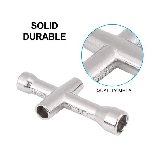 RC Wheel Nut Wrench, 4/5 / 5.5 / 7mm Sleeve Hex Socket Wheel Spanner for RC Model Car Truck Buggy