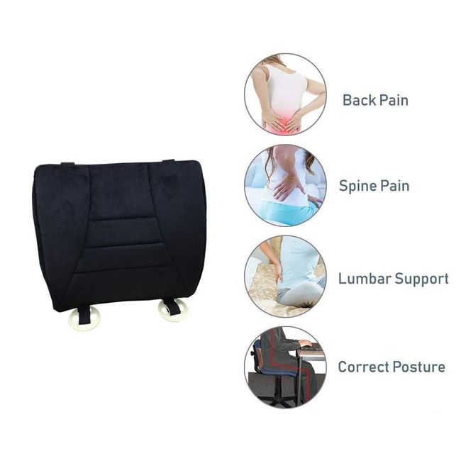 Universal Driver Car Lumbar Support Ergonomic Posture Corrector Back Pain  Relief