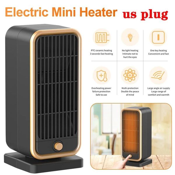 500W Portable Electric Space Heater Garage Hot Air Fan for Indoor Room Office