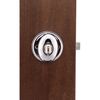 Copper Creek EK2030PS Egg Door Knob, Privacy Function, 1 Pack, in Polished Stainless