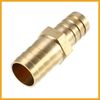 Partuto 2 Pcs 19mm - 16mm Straight Shaped Barb Brass Hose Fitting Connector Replacement