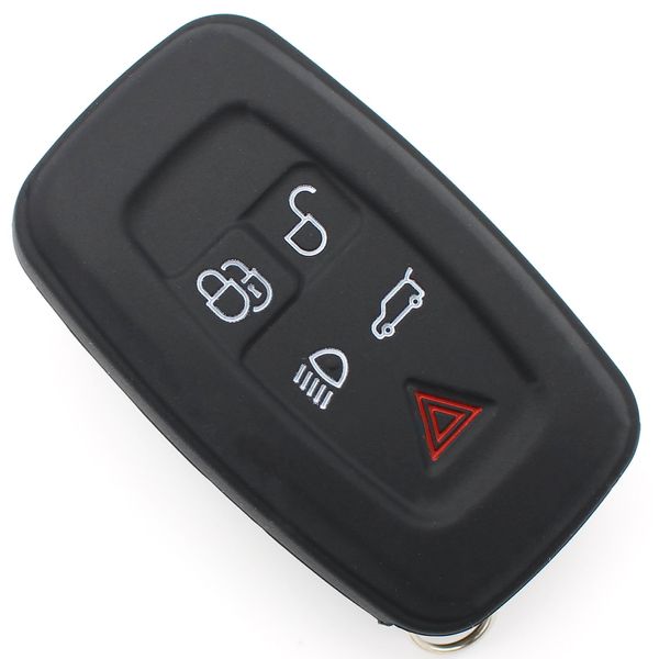 Finest-Folia LB Silicone Key Cover for 5-Button Car Keys