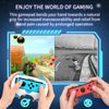DLseego Controller Hand Grips Compatible with Switch&Switch OLED Model,Anti-resistant JoyCon Controller Holder,2 Pack Handle Grip Comfort Game Controller,Blue and Red