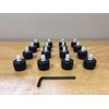 Shepherd Hardware 8485E Wonder Self-Leveling Table Glides-Black, 16-Pack, 16 Count