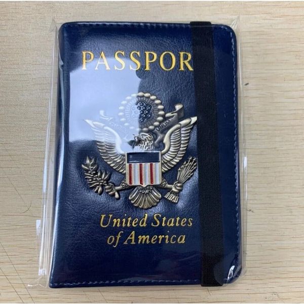 1 RFID Blocking Passport Holder ID Card Travel Wallet Organizer Cover Case