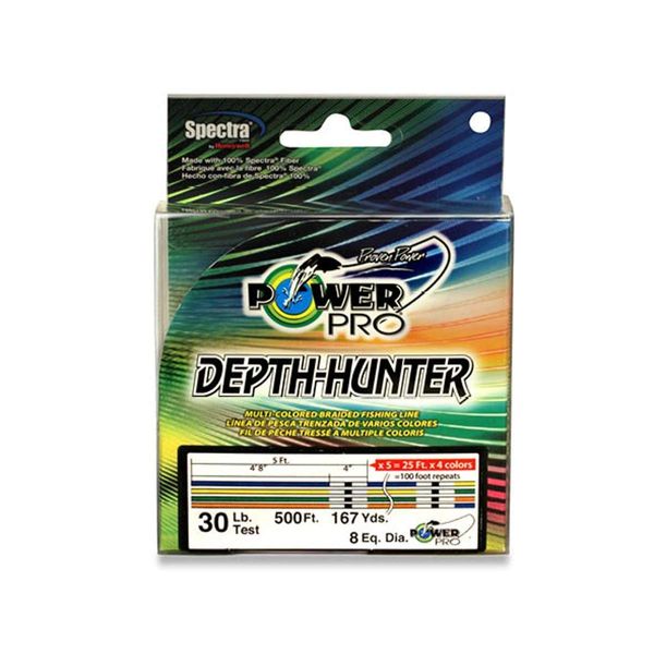 Power Pro 500 Yard Depth-Hunter Metered Line (20-Pound)