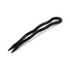 Simple Plain Hair Pins - 10 Pieces (7cm, Black)