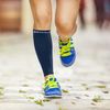 Zensah Calf/Shin Splint Compression Sleeve, Blue, Small/Medium (6045)
