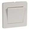 Crabtree - 1 Gang 2 Way Wide Rocker Light Switch, White