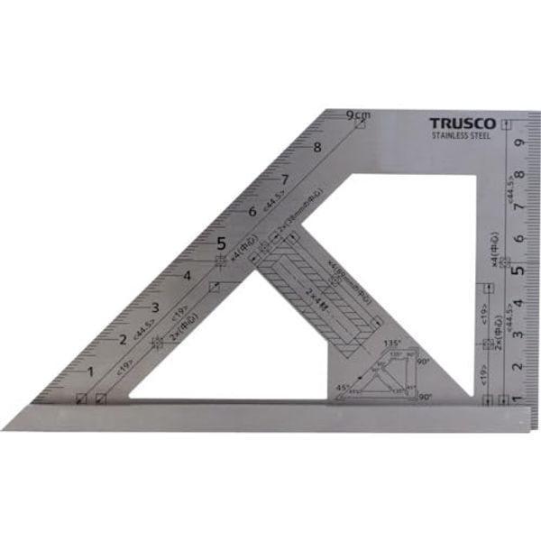 TRUSCO TS-TSA Stop Ruler, Scoya-Shaped