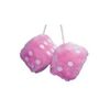 Motionperformance Essentials Pink Mini Car Furry Dice