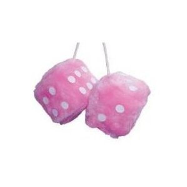 Motionperformance Essentials Pink Mini Car Furry Dice