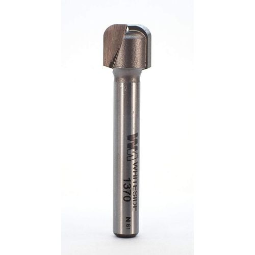 Whiteside Router Bits 1370 Bowl and Tray Bit with 1/8-Inch Radius, 7/16-Inch Cutting Diameter and 5/16-Inch Cutting Length
