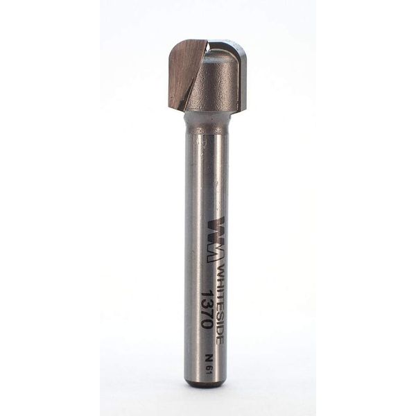 Whiteside Router Bits 1370 Bowl and Tray Bit with 1/8-Inch Radius, 7/16-Inch Cutting Diameter and 5/16-Inch Cutting Length