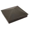 Nuvo Iron Pyramid Post Cap, 4.5-in x 4.5-in