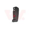 VAN WEZEL Bumper Bumper Rear Right