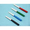 Cynamed USA 4 Piece Micro Spatula Set with Flat End,Color Coded Stainless Steel