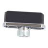 sparefixd for Belling Cooker Oven Black Silver Chrome Knob Switch