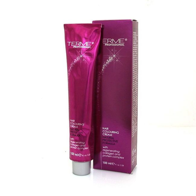 TERME Professional Hair Colouring Cream 5.22 Lt. Chestnut Intense Violet 3.38oz