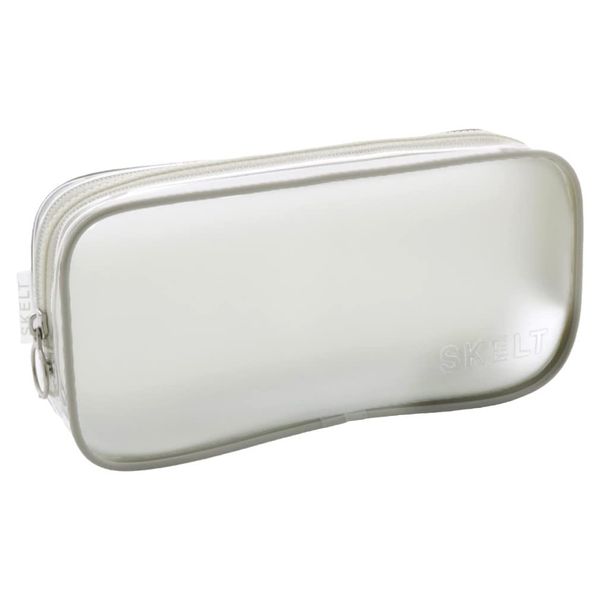 Sunstar Stationery S1056050 Pencil Case, Clear, Skelt, Gray