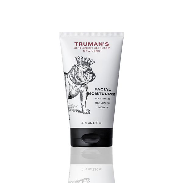 Truman's Gentlemen's Groomers Men's Facial Moisturizer w/ Cooling Eucalyptus oil & Rich in Vitamin B to Reduce Inflammation, 4 oz