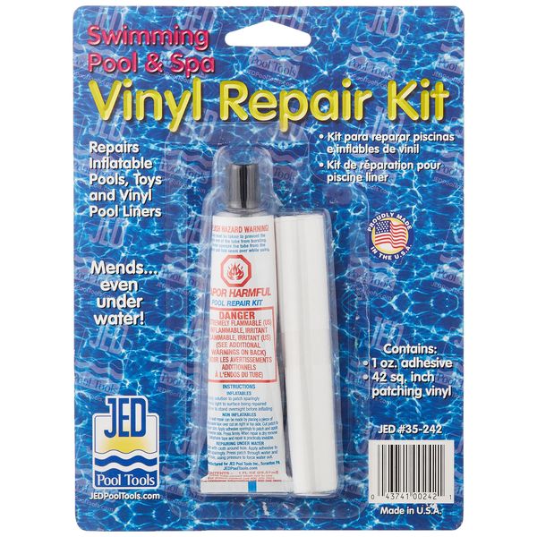 Jed Pool Tools, Size, Inc 35-242 Pool Liner Repair Kit