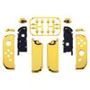 eXtremeRate Chrome Gold Joy con Handheld Controller Housing with Full Set Buttons, DIY Replacement Shell Case for Nintendo Switch Joycon & Switch OLED Joy con Console Shell NOT Included