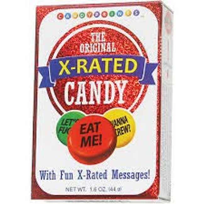 X Rated Candy, the Original From Candyprints, Valentine's Day or Any Day