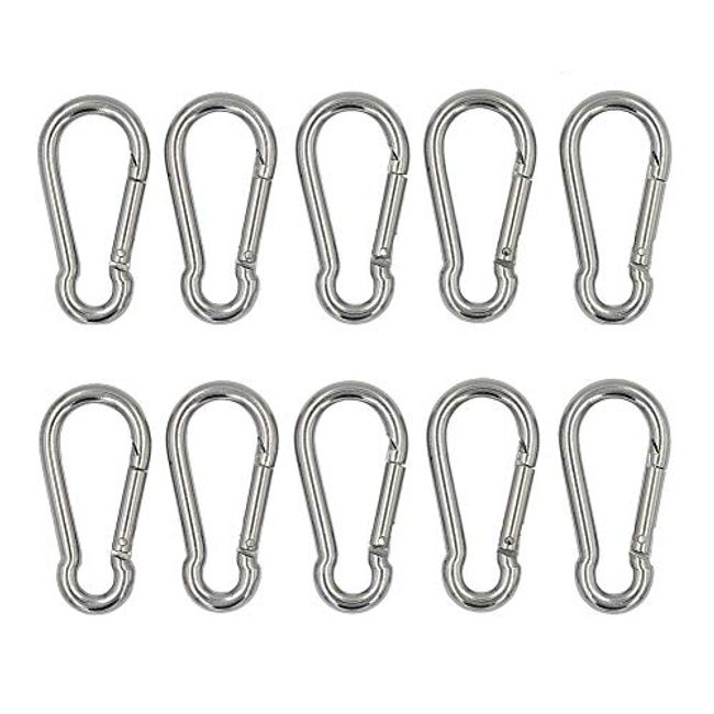 1 Inch Stainless Steel D-Ring with Clip