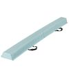 6ft Folding Floor Balance Beam 2-Panel for Gymnastics Practice Exercise Green