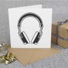 'Wireless Gaming Headset' Blank Greeting Card (GC00058423)