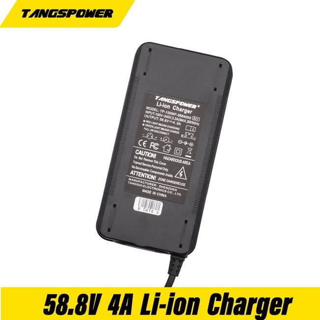 Li-ion Battery Charger Lithium Battery Charger E-Bike Battery Charger 58.8V  4A