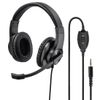 Hama HS-P350, Stereo, Black Universal