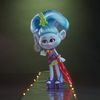 DreamWorks Trolls Glam Chenille Fashion Doll with Dress, Shoes, and More, Inspired by Trolls World Tour, Toy for Girl 4 Years and Up