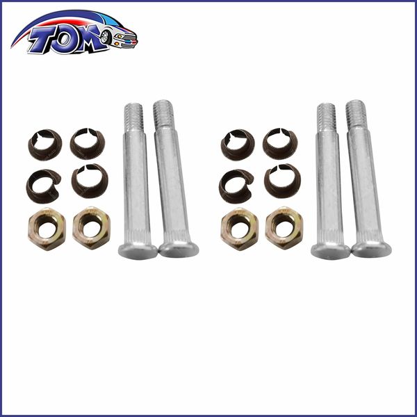 2PCS Door Hinge Repair Kit Front Upper for 2000-2016 RX350 Avalon Camry Matrix